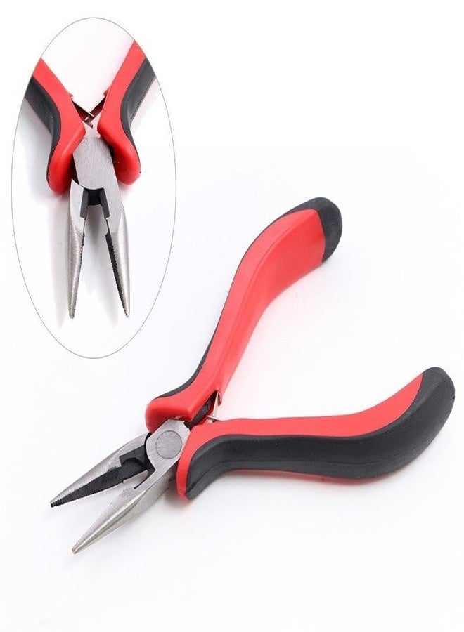 KRYTONE�.Fx Mini Cutting Plier Hand Tool Compact and Precision-Engineered for Electronics, Jewelry Making, and DIY Projects 12.5cm Mg9003 (Red, Black) (Pack of 1) - Image 3